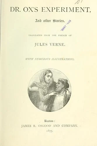 Couverture de Dr. Ox’s experiment