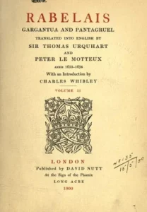 Couverture de Gargantua et Pantagruel
