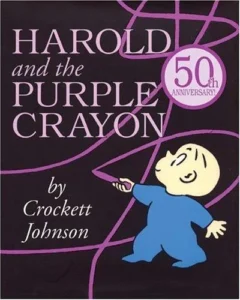 Couverture de Harold and the Purple Crayon