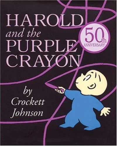 Couverture de Harold and the Purple Crayon