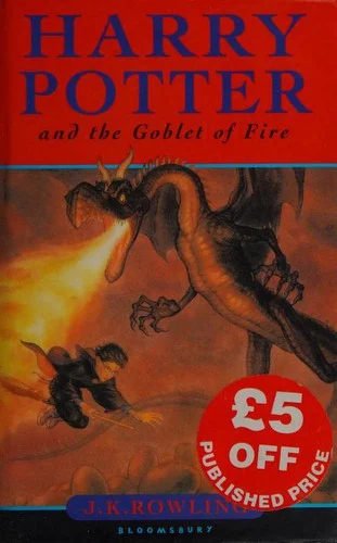 Couverture de Harry Potter and the Goblet of Fire