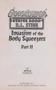 Couverture de Invasion of the Body Squeezers, Part 2