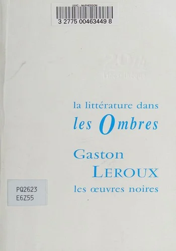 Couverture de La littérature dans les ombres