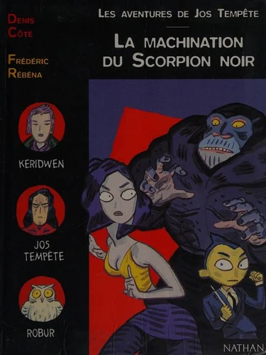 Couverture de La machination du Scorpion noir