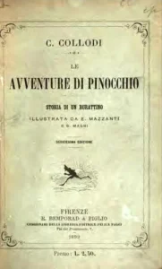 Couverture de Le avventure di Pinocchio
