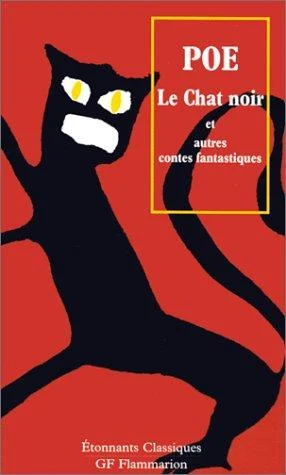 Couverture de Le chat noir et autres contes fantastiques (Black Cat / Masque of the Red Death / Metzengerstein / William Wilson)