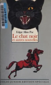 Couverture de Le chat noir et autres nouvelles (Black Cat / Fall of the House of Usher / Masque of the Red Death / Metzengerstein / Oval Portrait / Pit and the Pendulum / System of Dr. Tarr and Prof. Fether / Tell-Tale Heart)