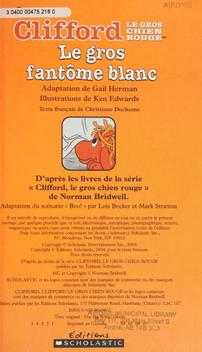 Couverture de Le gros fantôme blanc