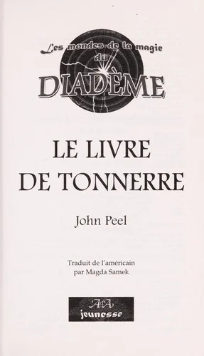 Couverture de Le livre de Tonnerre