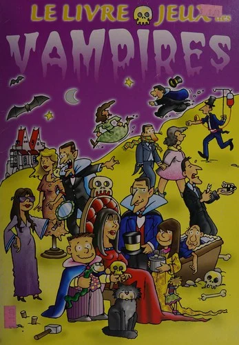 Couverture de Le livre jeux des vampires