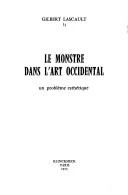 Couverture de Le monstre dans l’art occidental