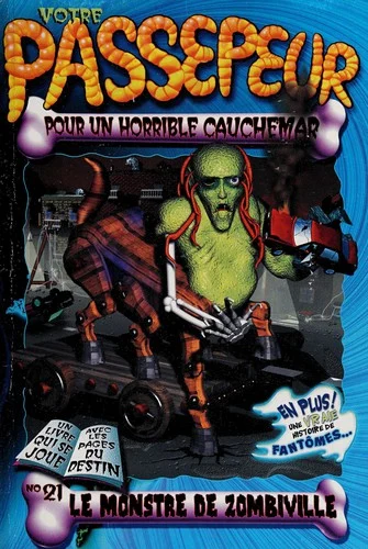 Couverture de Le monstre de Zombiville
