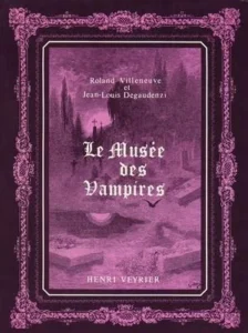Couverture de Le musée des vampires