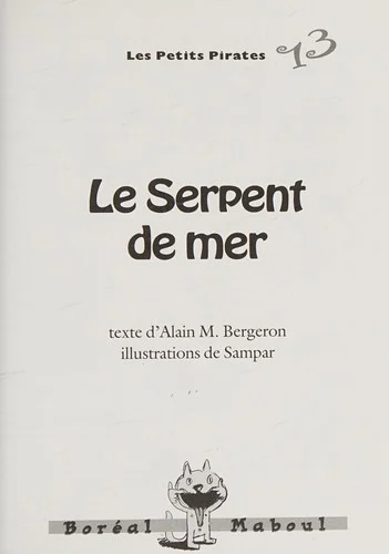Couverture de Le serpent de mer