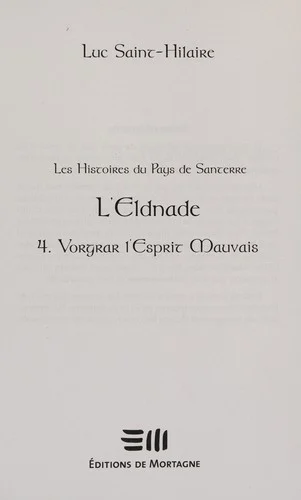 Couverture de L’Eldnade