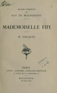 Couverture de Mademoiselle Fifi