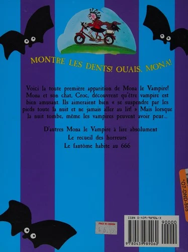 Couverture de Mona le vampire