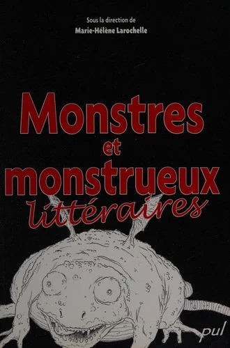 Couverture de Monstres et monstrueux litteþraires