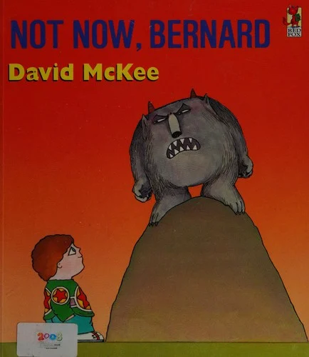 Couverture de Not now, Bernard