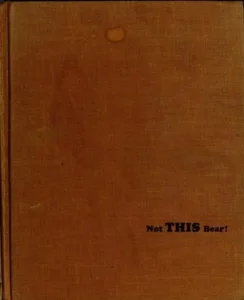 Couverture de Not THIS Bear!