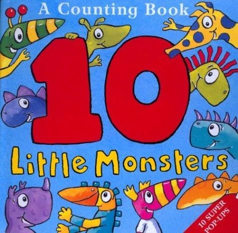 Couverture de Ten little monsters