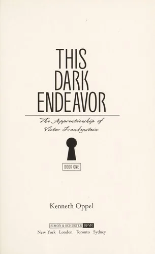 Couverture de This dark endeavor