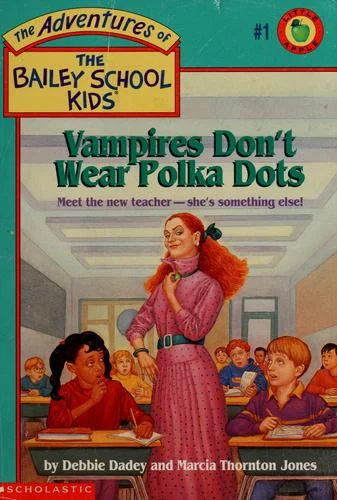 Couverture de Vampires Don’t Wear Polka Dots (Adventures of the Bailey School Kids, 1)